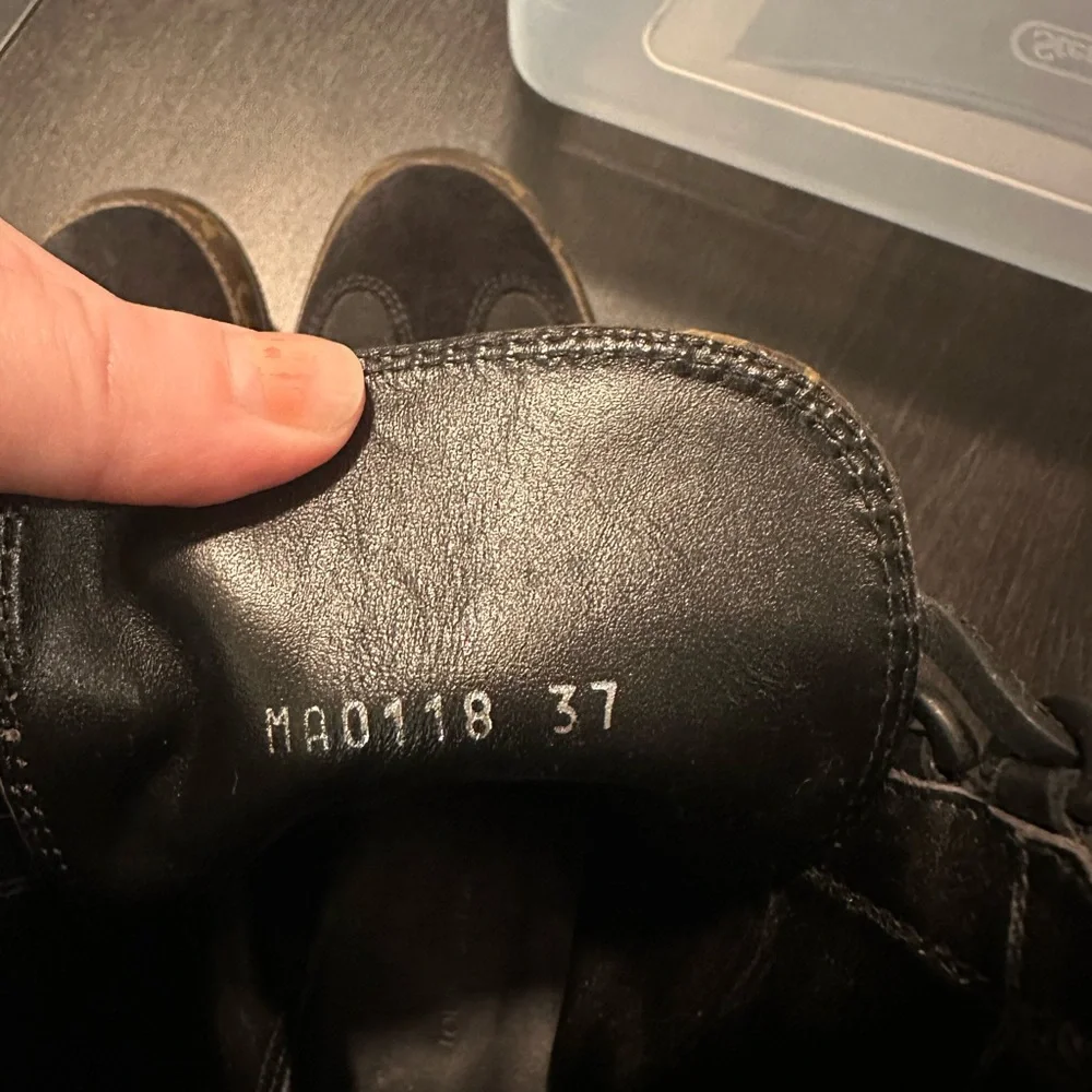 Louis Vuitton Black Suede and Monogram Lace-Up Platform Desert Laureate Boots - Picture 8 of 9